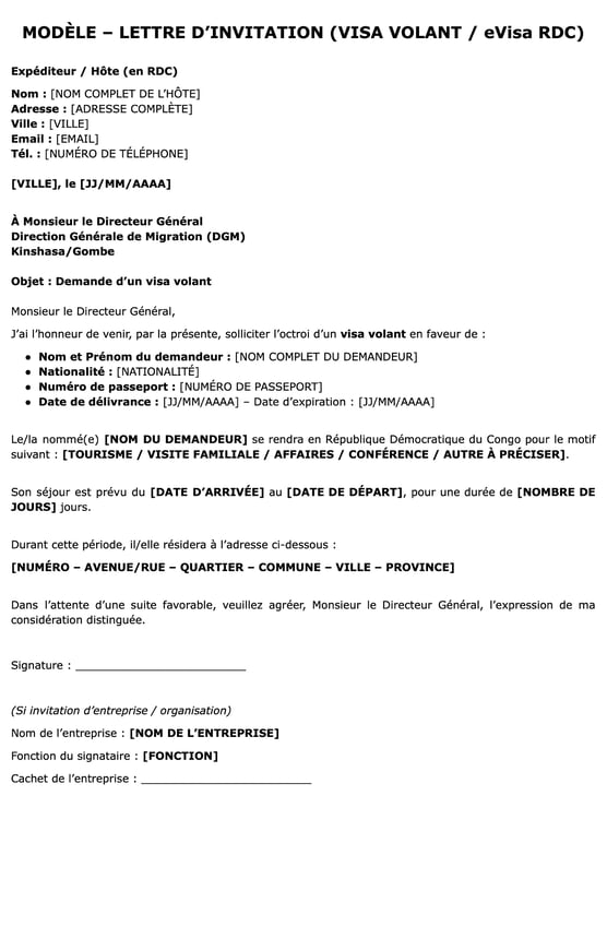 Application Letter From The Responsible Person