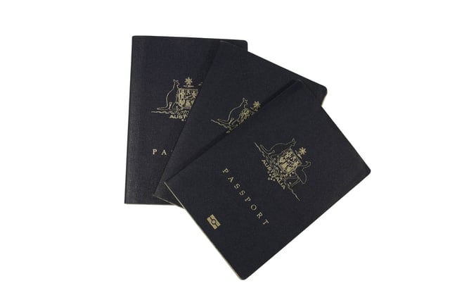 Australia Passport Bio Page