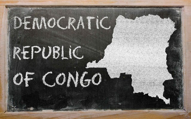 Illustration of the DRC made from chalk
