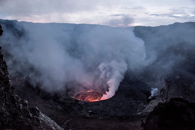 Nyiragongo Volcano Eruption