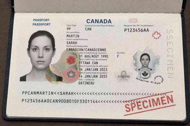 Passport Bio Page
