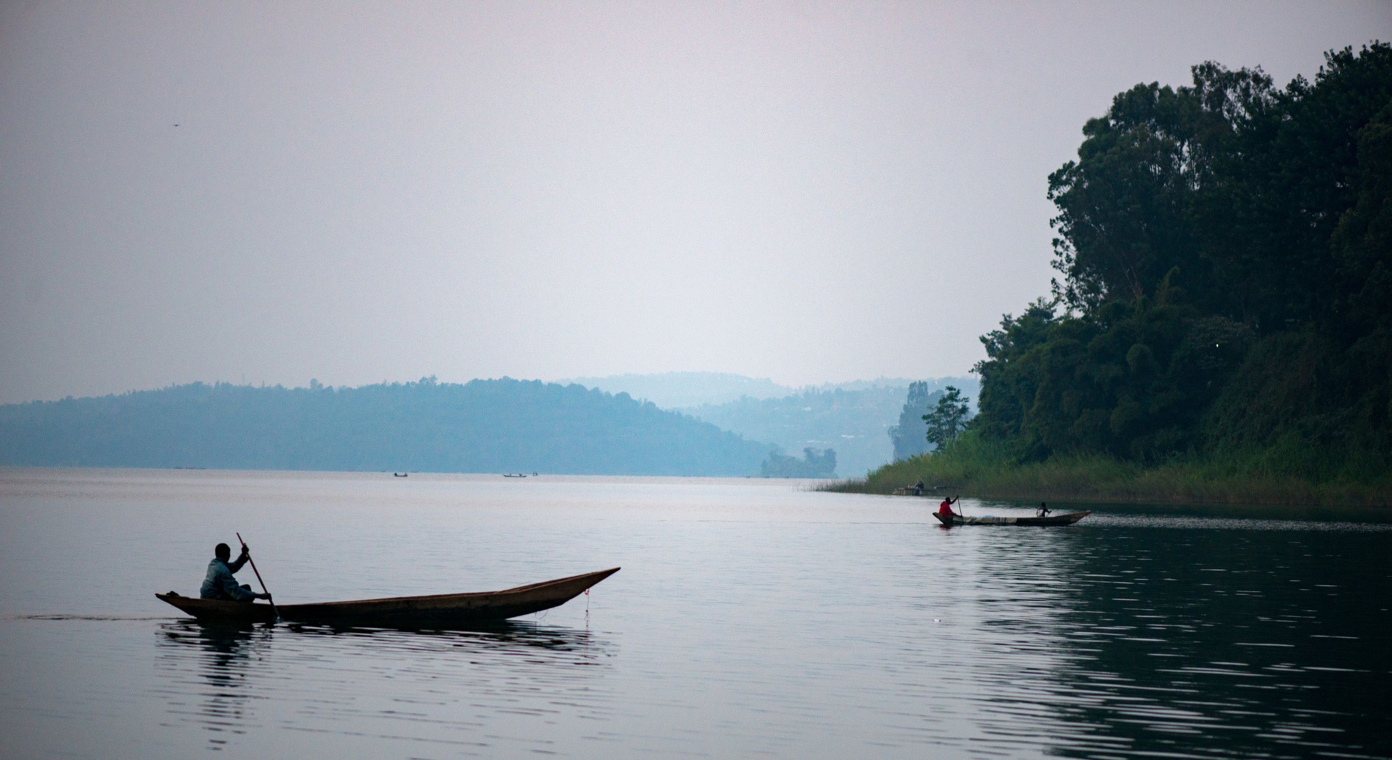 Beautiful Lake Kivu In Congo