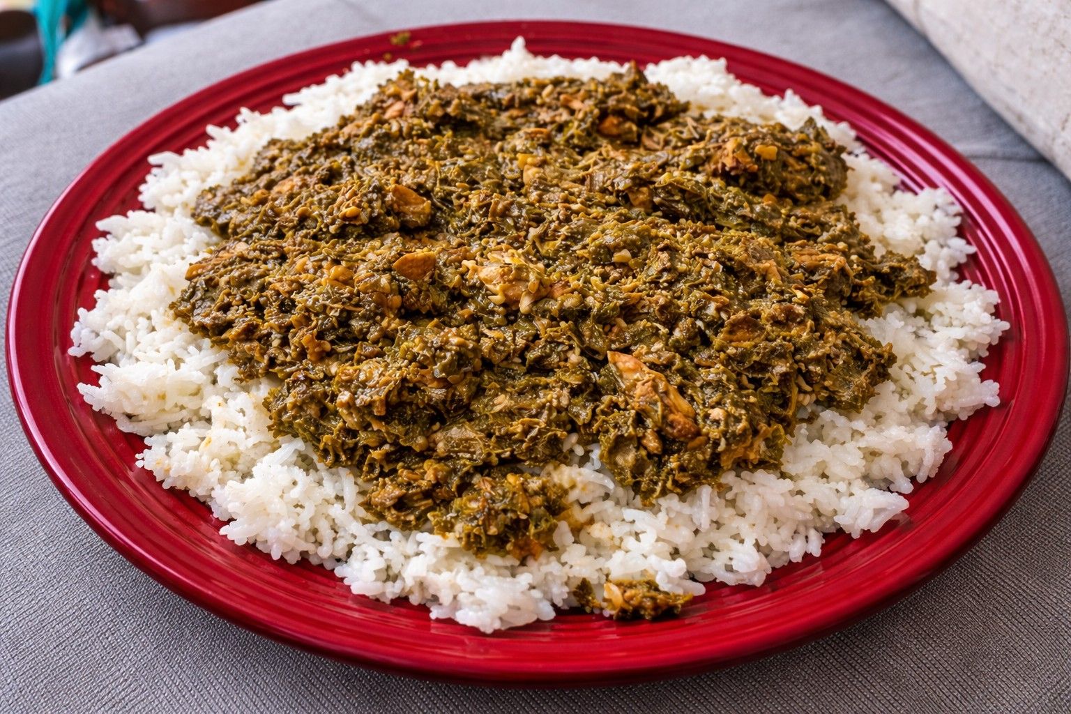 Congulese Pondu Dish