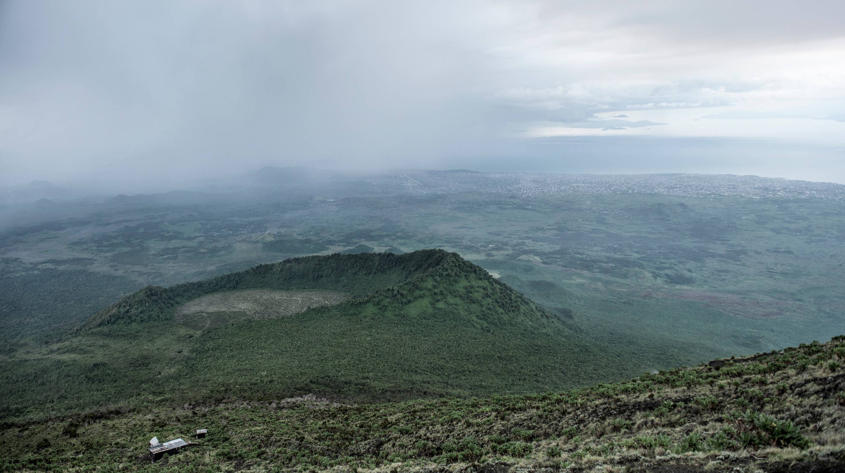 Nyiragongo Volcano In The Democratic Republic Of Congo