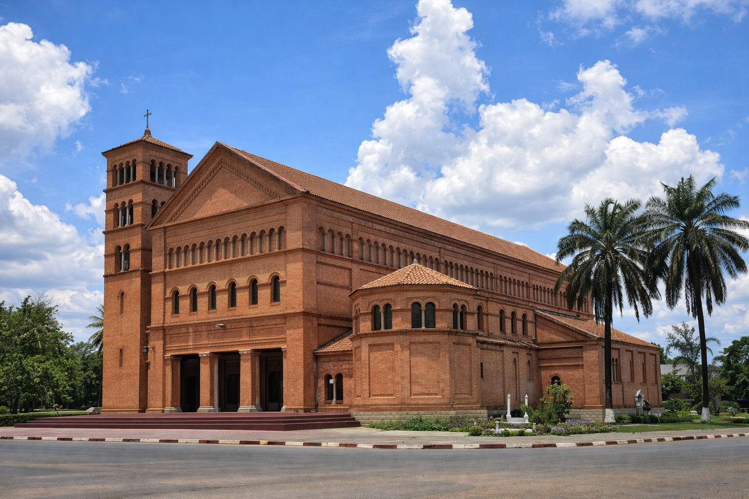 Saints Peter And Paul Cathedral In Lubumbashi