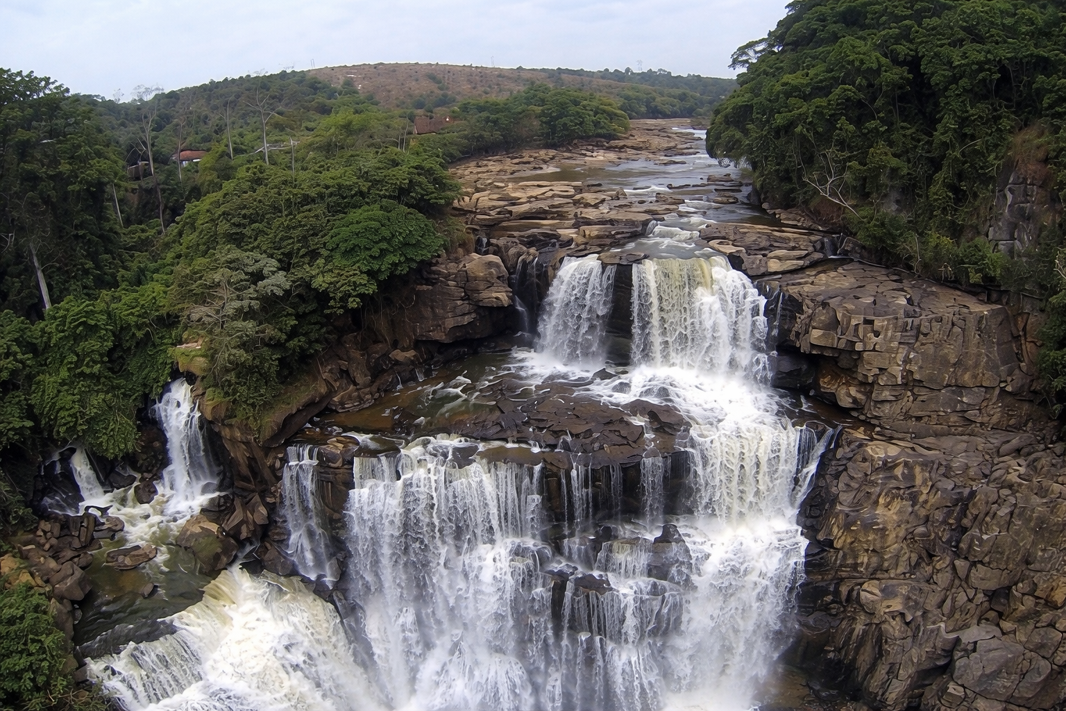 Zongo Falls In Full Force